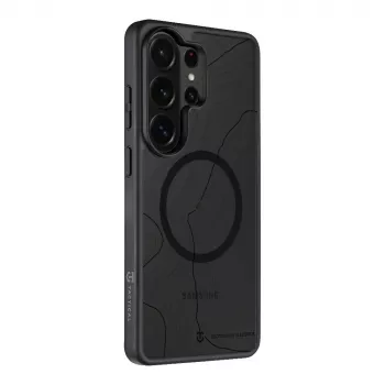 Tactical funda trasera MagForce Hyperstealth Sika para Samsung Galaxy S26 Ultra - asfalto