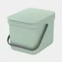 Brabantia Sort & Go cubo de basura Jade Green 6 L