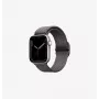 UNIQ Aspen Braided Loop correa para Apple Watch 42/41/40mm serie 1-11/SE/SE2/SE3 - gris granito