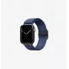 UNIQ Aspen Braided Loop correa para Apple Watch 42/41/40mm serie 1-11/SE/SE2/SE3 - gris granito