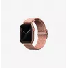 UNIQ Aspen Braided Loop correa para Apple Watch 42/41/40mm serie 1-11/SE/SE2/SE3 - gris granito