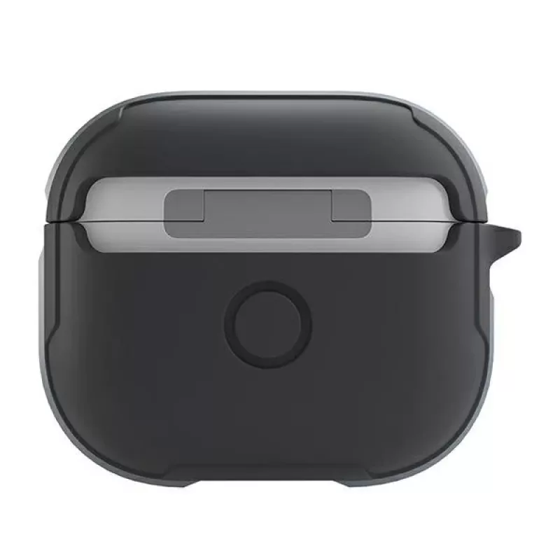 UNIQ Valencia funda antibacteriana para AirPods 3.ª generación, gris