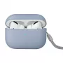 UNIQ Lino funda de silicona para AirPods Pro 2.ª generación (2022/2023) azul ártico