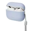 UNIQ Lino funda de silicona para AirPods Pro 2.ª generación (2022/2023) azul ártico