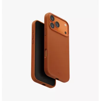 UNIQ Lino MagClick funda de carga para iPhone 17 Pro Max - gris claro