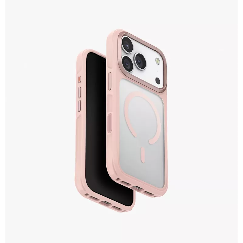 UNIQ Veren MagClick funda de carga para iPhone 17 Pro - naranja