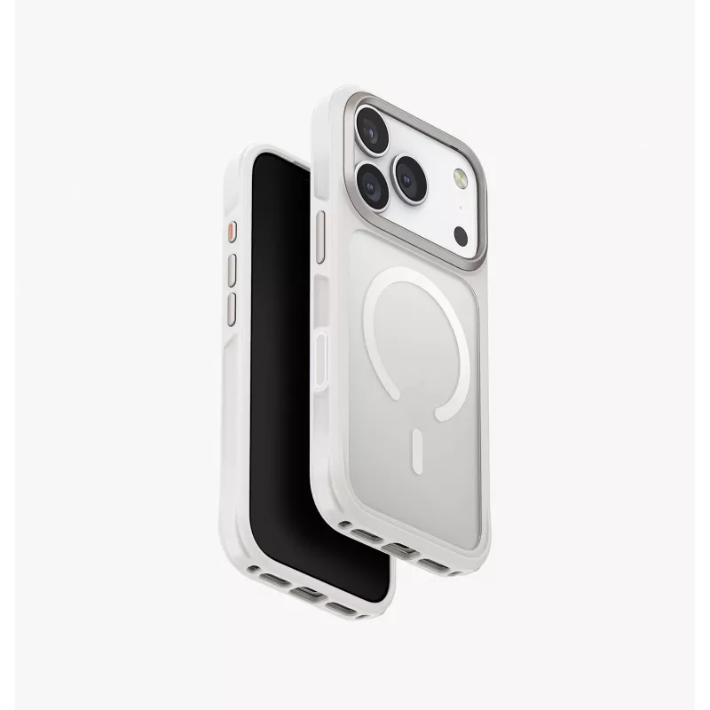UNIQ Veren MagClick funda de carga para iPhone 17 Pro - naranja
