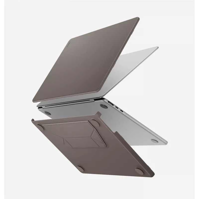UNIQ Lyden Versa funda tipo folio para MacBook Air 13 pulgadas (M2/M3/M4/M5) negra