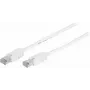 Vivanco cable de red Cat 5e, RJ45, blanco (VVITLAN5E50WT)