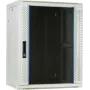 DSIT armario de servidor de pared 15U con puerta de cristal, Blanco, 600x450x770 mm (DS6415W)