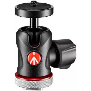 Manfrotto MH492LCD-BH rótula de bola para zapata de flash de cámara, Negro