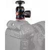 Manfrotto MH492LCD-BH rótula de bola para zapata de flash de cámara, Negro