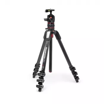Manfrotto MK055CXPRO4BHQR trípode de carbono con rótula de bola