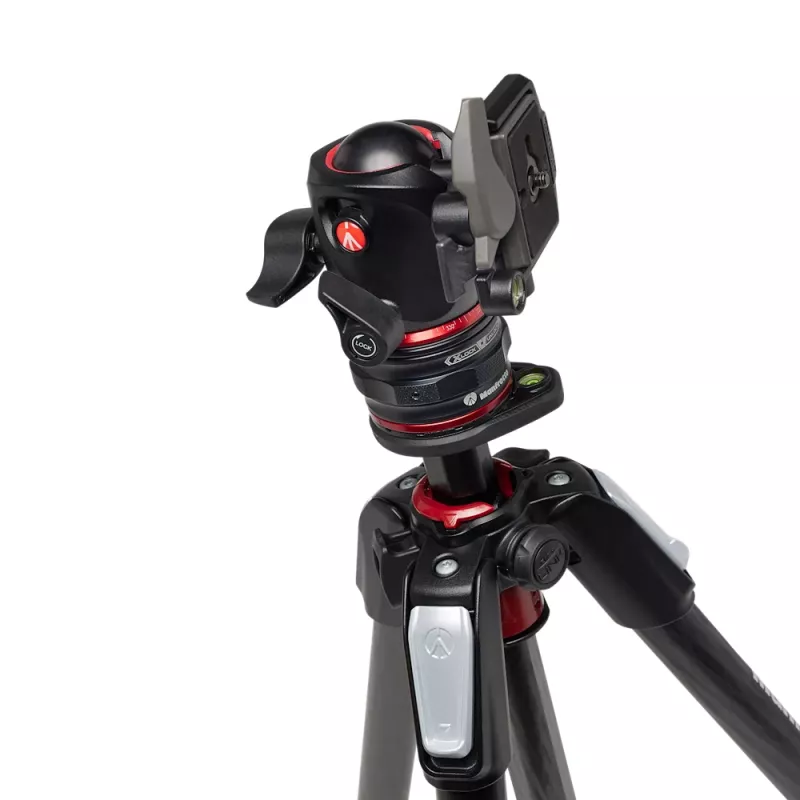 Manfrotto MK055CXPRO4BHQR trípode de carbono con rótula de bola