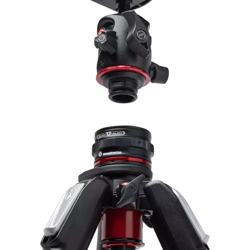 Manfrotto MK055CXPRO4BHQR trípode de carbono con rótula de bola