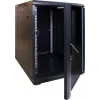 DSIT DS6815 armario de servidor de pared 15U 600x800mm con puerta de cristal, Gris claro