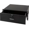 DS-IT cajón portadocumentos con cerradura 4U para montaje en rack de acero Negro (DS-DR04)