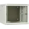 DSIT DS6609W armario de servidor de pared 9U con puerta de cristal, 600x600x500 mm, Negro