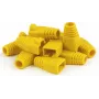 Funda de alivio de tracción RJ45 DSIT DANICOM amarilla, pack de 10