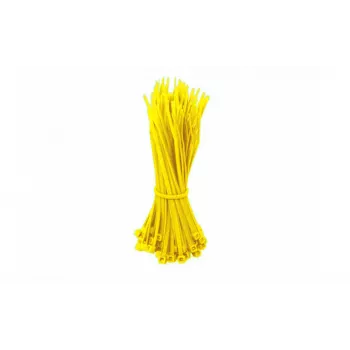 Bridas DSIT 280 mm amarillas, pack de 100 (kb_280mm_geel)