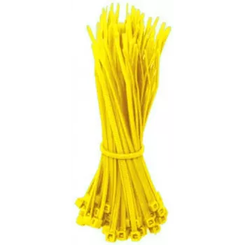 Bridas DSIT 280 mm amarillas, pack de 100 (kb_280mm_geel)