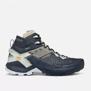 Zapatos de montaña impermeables para hombre Garmont 9.81 Onyx Mid GTX - Nights Blue/Plein Blue, talla 42.5