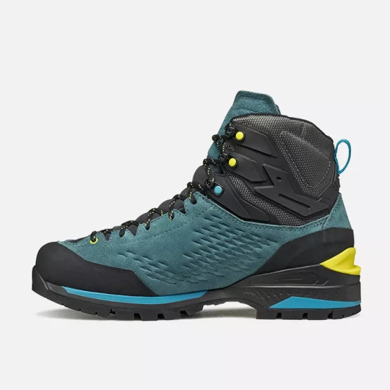 Botas de montaña Garmont Ascent Evo GTX Jay Blue/Sheen Yellow talla 44