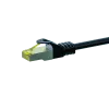 Cable de red RJ45 S/FTP (PiMF) DSIT con cable bruto Cat.7, negro, 15 m (DC-70-150)