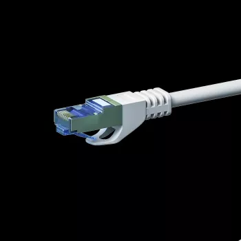 Cable de red CAT 6a S/FTP LSOH DSIT, 0,25 m, blanco