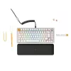 Glorious GMMK Pro teclado mecánico, 75 % premontado, distribución ISO UK, blanco