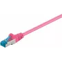 DSIT CAT 6a LSOH S/FTP Cable de conexión de red 1,5 m Rosa