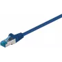 DSIT CAT 6a S/FTP LSOH Cable de conexión de red, 2 m, Azul (DC-6A4-020)