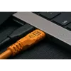 Tether Tools TetherPro Optima 10G cable acodado USB-C a USB-C, 1,8 m, naranja (CUC06RTG2-ORG)