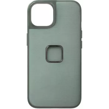 Funda Peak Design Mobile Everyday Fabric, diseñada para Apple iPhone 14, Sage (M-MC-AX-SG-1)
