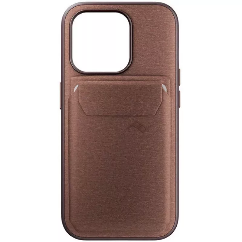 Peak Design Mobile Wallet SlimLink Soporte magnético para tarjetas con pie para MagSafe, Adobe Red