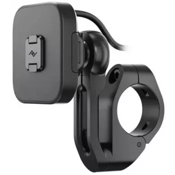 Soporte para manillar de moto Peak Design Mobile V2 con función de carga (M-MM-AJ-BK-1)