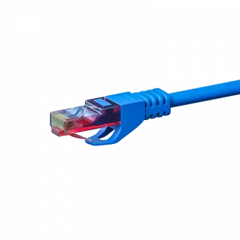 DSIT Cable de red Ethernet CAT6 7,5 m Azul U/UTP 100% cobre RJ45