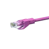 DSIT cable de red CAT5e U/UTP rosa 100% cobre 0,5 m