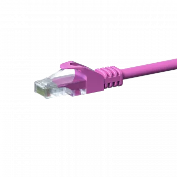 DSIT cable de red CAT 5e U/UTP - 0,25 metros - rosa - CCA (DC-C59-002)
