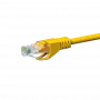 DSIT cable de parcheo de red CAT 5e U/UTP, 5 m, amarillo, CCA, RJ45, Gigabit Ethernet