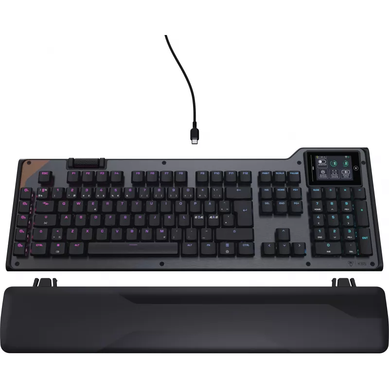 Teclado Turtle Beach Command KB5, distribución nórdica, negro (TBK-1005-02-NO)