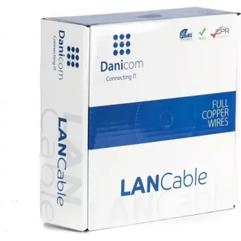 DSIT DANICOM CAT5E UTP 100m PVC Fca Cable de red