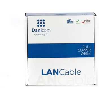 DSIT DANICOM CAT5E UTP 100m PVC Fca Cable de red