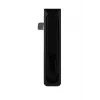 DSIT DS-EUROLOCK Cerradura de medio cilindro perfil europeo para armarios de servidores, niquelada, con llave distinta, 2 llaves