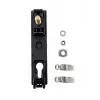 DSIT DS-EUROLOCK Cerradura de medio cilindro perfil europeo para armarios de servidores, niquelada, con llave distinta, 2 llaves