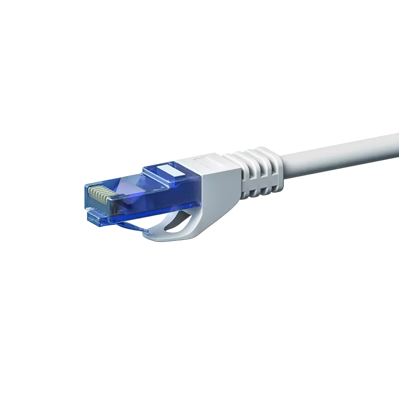 DSIT CAT6a cable de red 100% cobre U/UTP 0,50 m blanco (DC-U6A2-005)
