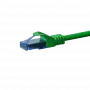 DSIT CAT6a U/UTP 100% cobre cable de conexión 0,5 m verde