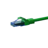 DSIT CAT6a U/UTP 100% cobre cable de conexión 0,5 m verde