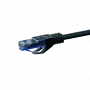DSIT CAT6a cable de red 100% cobre - U/UTP - 1 metro - negro (DC-U6A0-010)