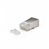DSIT Conector de red RJ45 FTP CAT6 para cable flexible - 10 uds.
